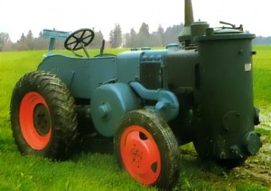 Tracteur Schuco Lanz Bulldog 1/32 – édition Père Noël Avec Cadeaux, Gris